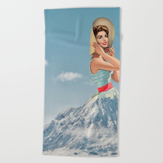 poetry of nature Beach Towel
