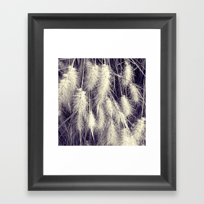 Grasses Framed Art Print