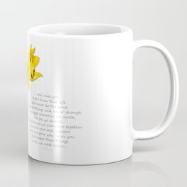 Yellow Orchid Flowers Art - Remember These Things Mug