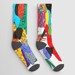 African marketplace 4 Socks