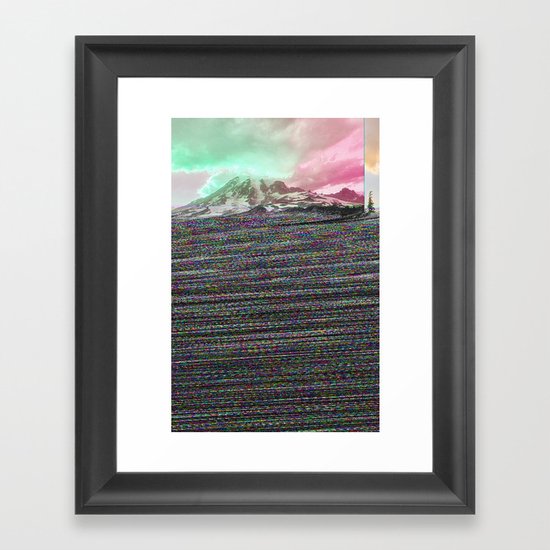 Mount Wisdom Framed Art Print