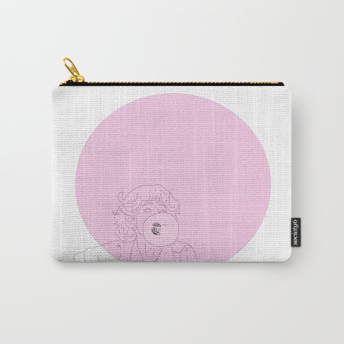 Frenchy Bubblegum Carry-All Pouch