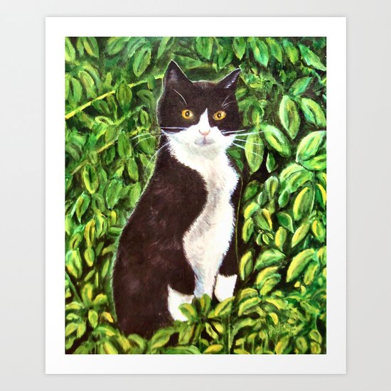 Kitty Art Print