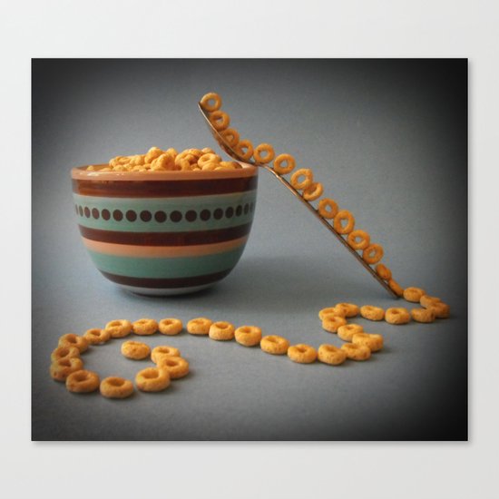 A Balanced Breakfast Canvas Print
