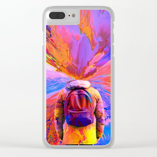 Imagination Clear iPhone Case