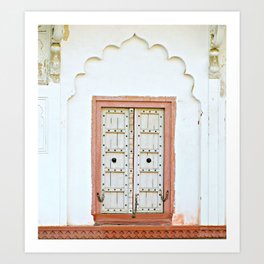 Original India Door  Art Print