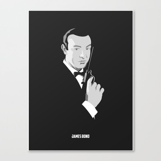James Bond - Sean Connery Canvas Print