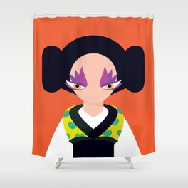 Geisha Shower Curtain
