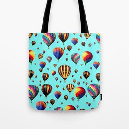 Colorful Hot Air Balloons Tote Bag
