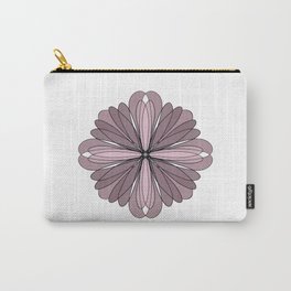 Pink Flower Carry-All Pouch