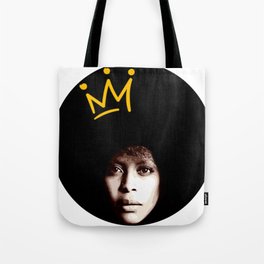 Musician Queen Erykah Badu vector illustration Tote Bag