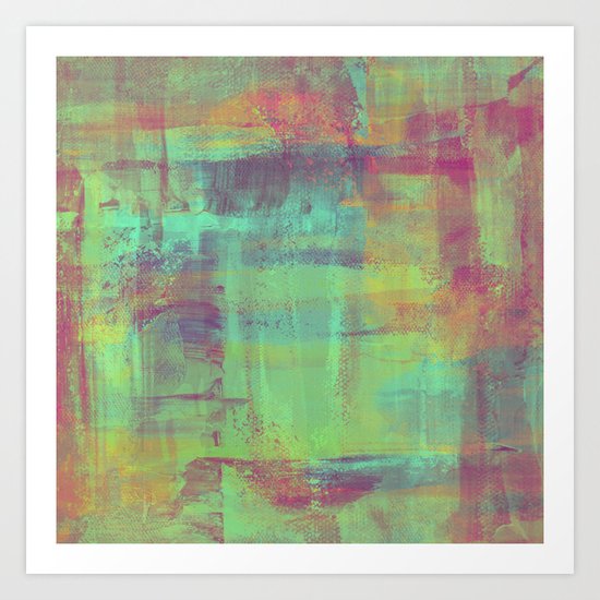 Humility - Mixed Colour Abstract Art Print