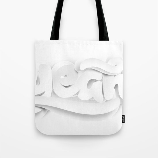 Yeah! — White lettering Tote Bag