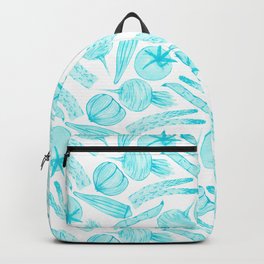 Blue Vegetables Backpack | Vegetables, Bluevegetables, Blues, Bridgetjones, Bluesoup, Pattern, Drawing, Vegetablesoup, Illustration, Veggie 
