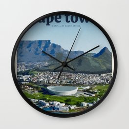 Visit Cape town Wall Clock