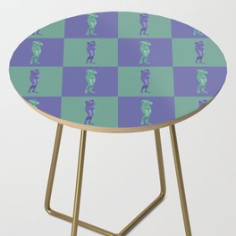 Checkered Aphrodite Torso Side Table
