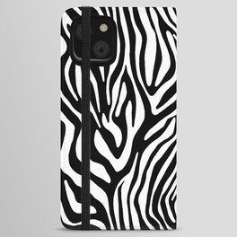Animal print. Zebra/Tiger ornament. Seamless pattern. iPhone Wallet Case