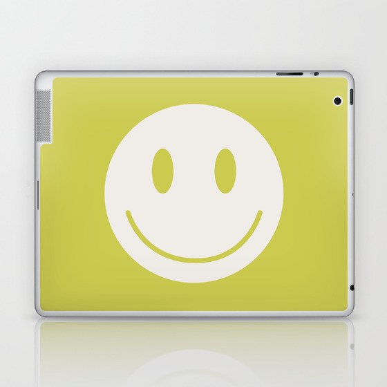 Happy Thoughts Lime Laptop & iPad Skin