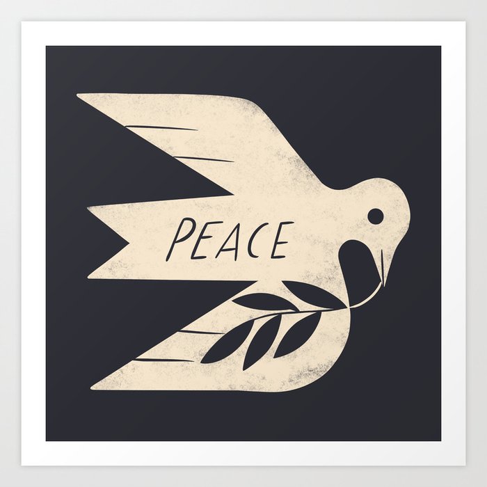 Peace Dove Art Print