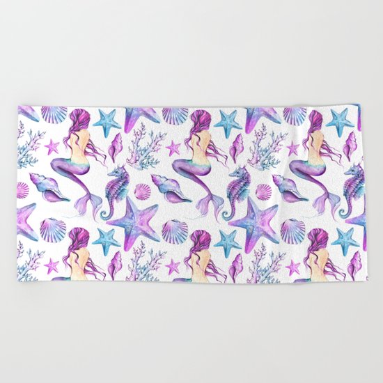 Enchanted Ocean #5 Beach Towel