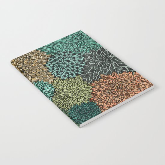 Ink Pattern No.4 Notebook