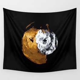 Sun and moon dancing Wall Tapestry