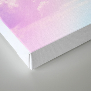 Pastel Rainbow Aesthetic Canvas Print By The Thiiird Society6