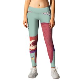 Lazy Sloth Chill day Leggings