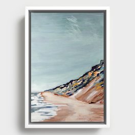 Cape Cod Dunes, Cape Cod National Seashore Framed Canvas