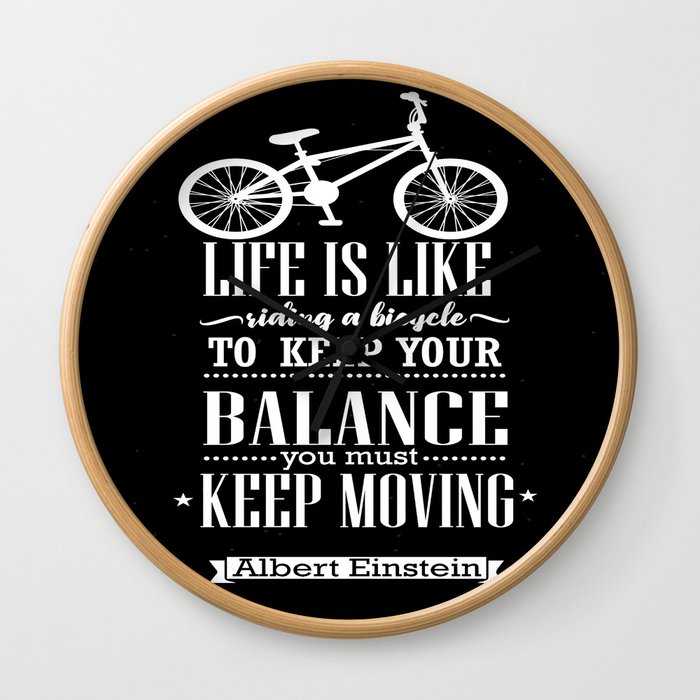 Einstein life is like a bicycle deals