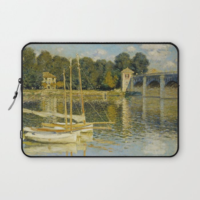 Claude Monet  -  Le Pont Dargenteuil Laptop Sleeve