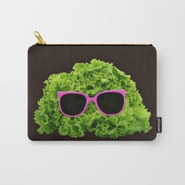 Mr Salad Carry-All Pouch | Lettuce, Funny, Salad, Fun, Graphicdesign, Green, Pop Surrealism, Healthy, Vegan, Curated 