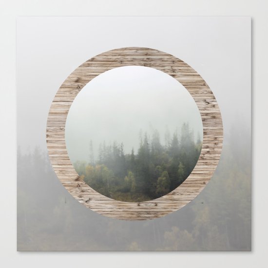 At the still point of the turning world. Canvas Print