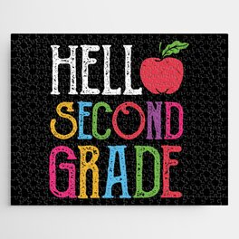 Hello Second Grade Back To School Jigsaw Puzzle