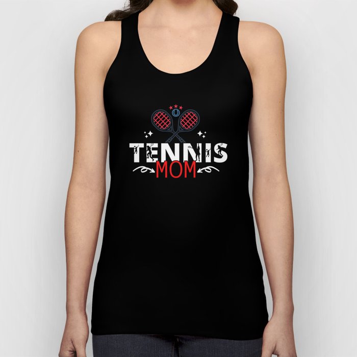 Tennis Mom Shirt Funny Tennis Shirts for women Tank Top
