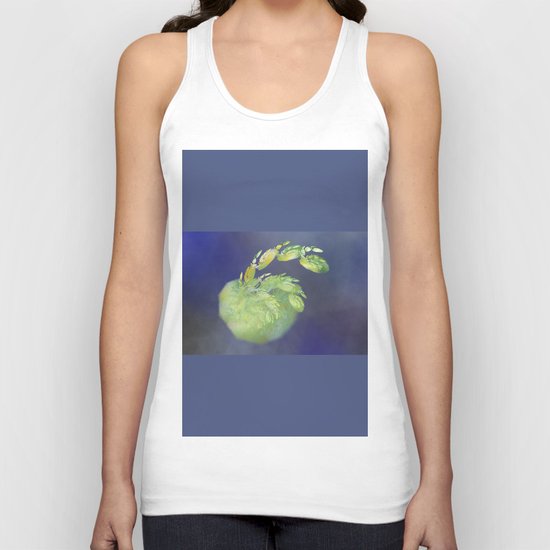 one green Apple (A7 B0232) Unisex Tank Top