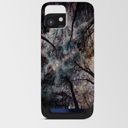 Starry Sky in the Forest iPhone Card Case