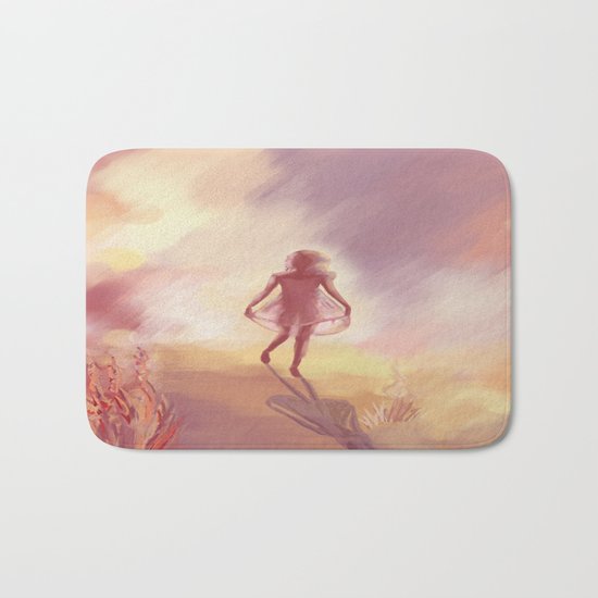 Sunny girl Bath Mat