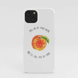 Call Me By Your Name iPhone Case