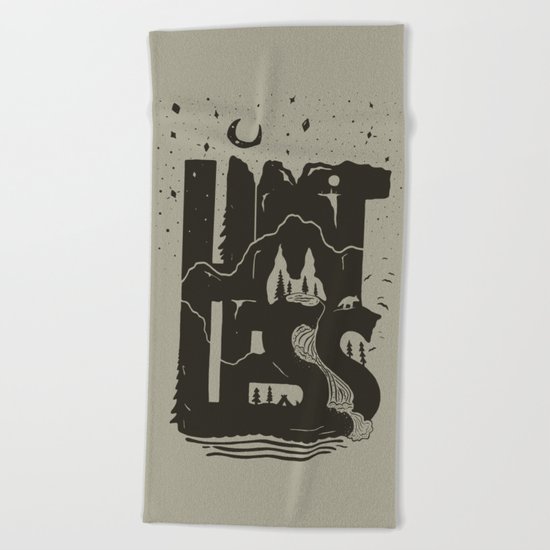 L/M/TLESS Beach Towel