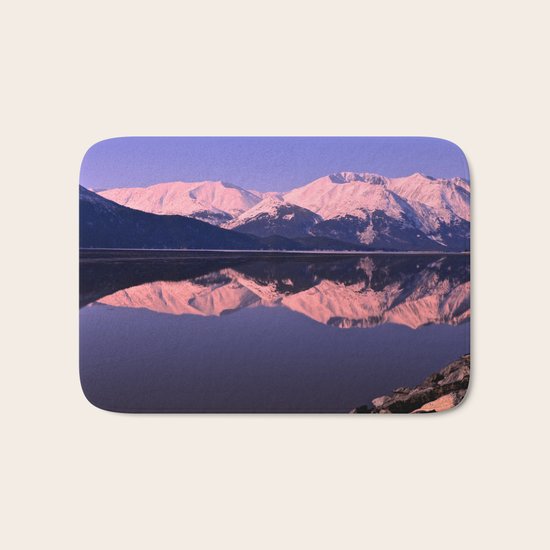 Rose Alpenglow Bath Mat