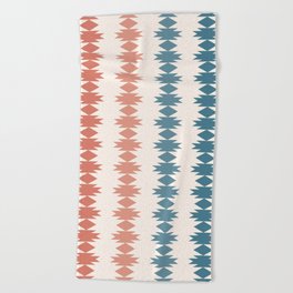 Geometric Southwestern Pattern VII Beach Towel