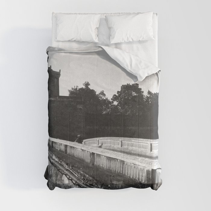 Motorcycling Family Comforter