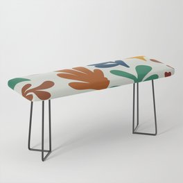 Matisse cutouts colorful Bench