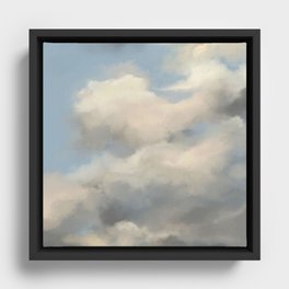 Skys Framed Canvas
