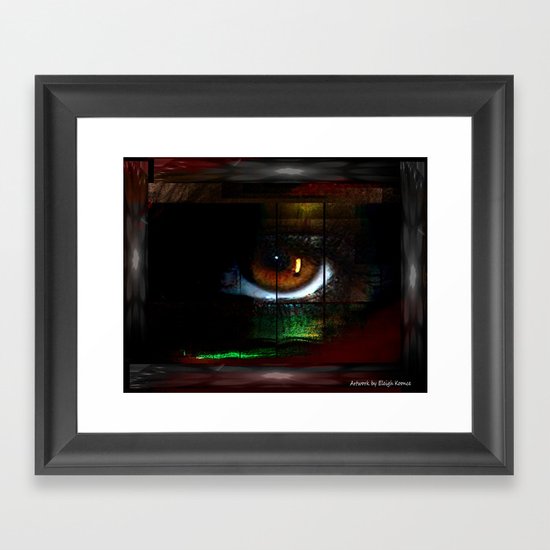Window Of The Soul Framed Art Print