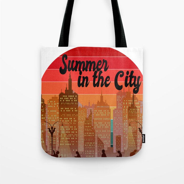 Summer in the City Tote Bag