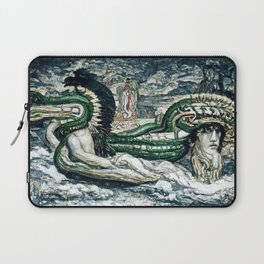 Quetzalcoatl, The Serpent God Laptop Sleeve