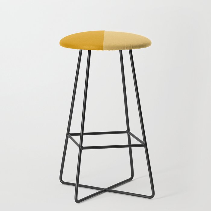 Mustard discount bar stool