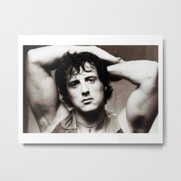 Sylvester Stallone Photographic Print Poster Metal Print | Poster, Photographic, Sylvester, Stallone, Photo, Print 